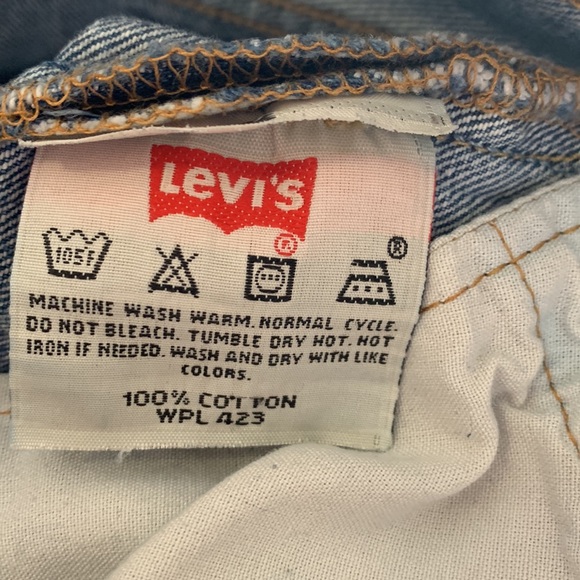 vtg '90s Levi’s 501 button fly jeans - Picture 10 of 11